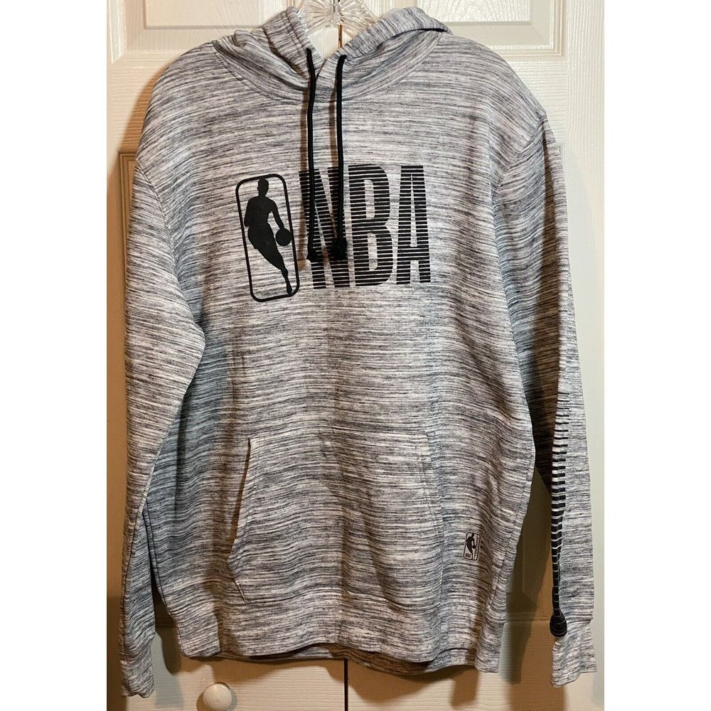 Men's NBA basketball Pullover gray hoodie xl - Picture 2 of 6